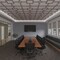 Ekena Millwork 39W x 39H x 38T Small Olivia Decorative Fretwork Wood Ceiling Panels, Walnut CELW39X39X0375OLVWA - alternate 4